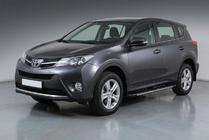 Toyota Rav 4 2013–2018 Bosphorus Grey zijsteps (set van 2, aluminium) foto 1