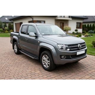 Bosphorus Grey zijsteps (set van 2, aluminium) Volkswagen Amarok 2010–2022 foto 1