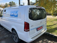 Mercedes Vito/V-klasse W447 2014– Dakrails chroom DDU (kunststof voeten) foto 1