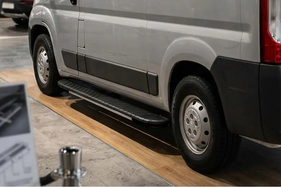 Citroen Jumper 2007–2025 Bosphorus Grey zijsteps (set van 2, aluminium) Image