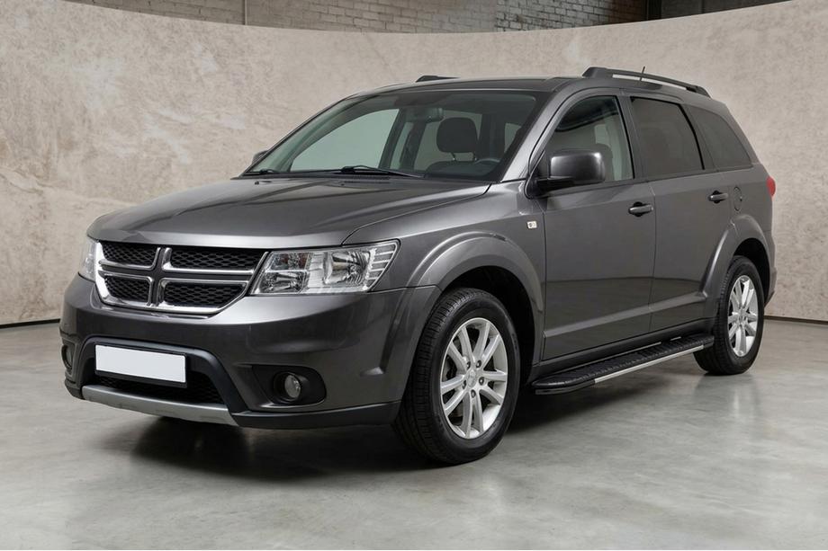 Dodge Journey 2008–2020 Bosphorus Grey zijsteps (set van 2, aluminium) Image