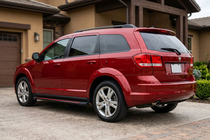 Dodge Journey 2008–2020 Side steps Maya Red (2 stuks, aluminium) foto 1