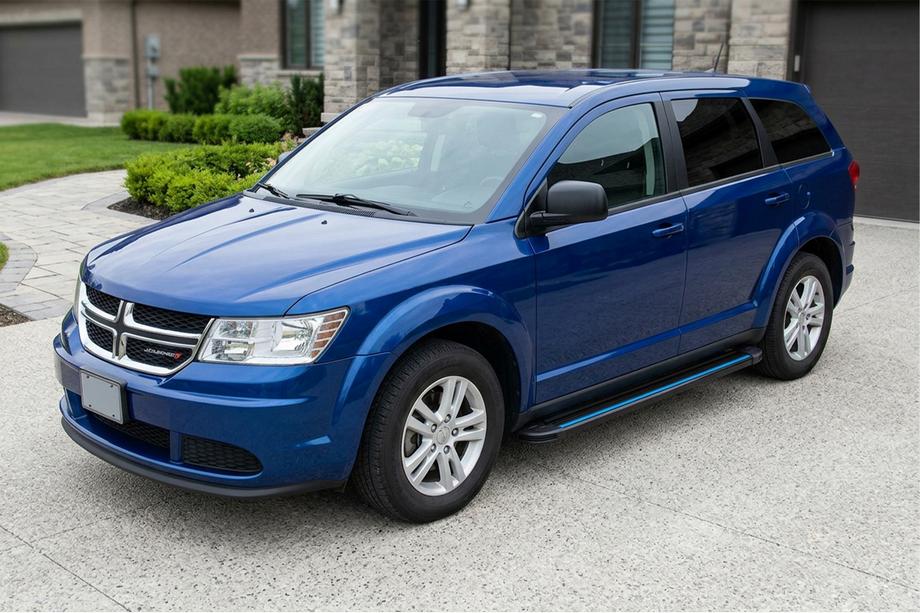 Dodge Journey 2008–2020 Maya Blue sidesteps (2 stuks, aluminium) Image