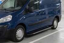 Citroen Jumpy 2007–2017 Zijtreden Bosphorus Grey (2 stuks, aluminium) foto 1