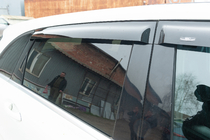 Mercedes B-klasse W246 2011–2018 Raamdeflectoren (4 stuks, HIC) foto 9