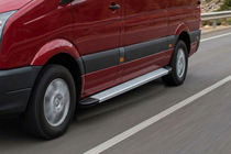 Volkswagen Crafter 2016– Zijtreden Maya V2 (set van 2, aluminium) Lang/Extra lang foto 1