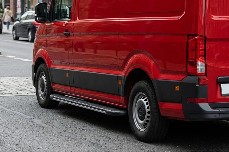 Man TGE 2017– Bosphorus Grey zijsteps (set van 2, aluminium) Lang/Extra lang Image