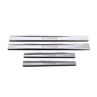 Carmos dorpellijsten (set 4 stuks, RVS) Skoda Octavia I Tour A4 1996–2010 foto 2