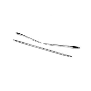 RVS beschermstrips voor voorbumper (2019+, 3-delig) foto 3