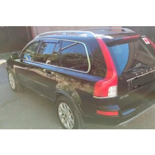 Raamdeflectors met chroomstrip (4 stuks, HIC) Volvo XC90 2002–2014 foto 2