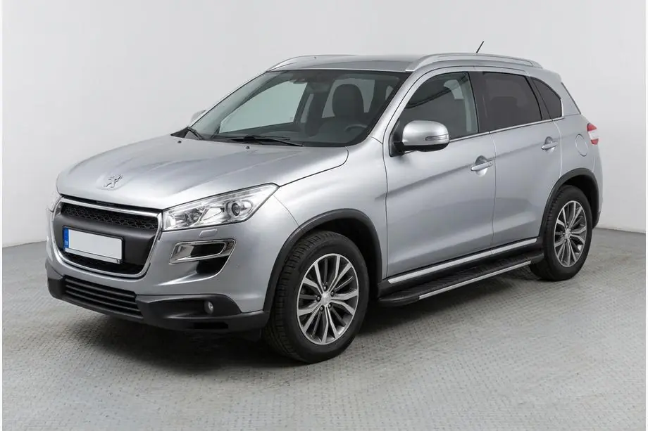 Peugeot 4008 2012–2017 Bosphorus Grey zijsteps (set van 2, aluminium) Image