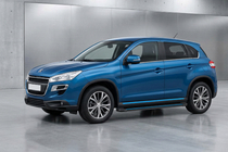 Peugeot 4008 2012–2017 Maya Blue sidesteps (2 stuks, aluminium) foto 1