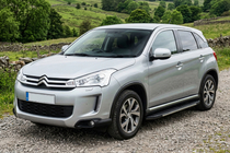Citroen C-4 Aircross 2012–2017 Bosphorus Grey zijsteps (set van 2, aluminium) foto 1
