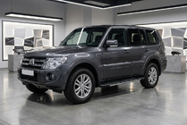 Mitsubishi Pajero Wagon IV 2006–2021 Bosphorus Grey zijsteps (set van 2, aluminium) foto 1