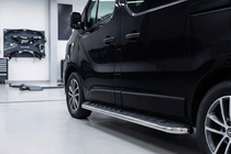 Renault Trafic 2001–2015 Side steps Maydos V1 (set van 2, aluminium) foto 1