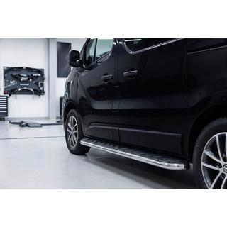 Side steps Maydos V1 (set van 2, aluminium) Renault Trafic 2015– foto 1