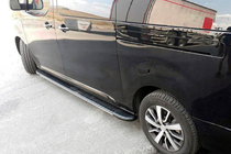 Citroen Jumpy/Dispatch 2017– Bosphorus Grey zijsteps (set van 2, aluminium) foto 1