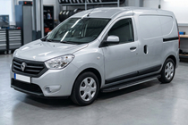Dacia Dokker 2013–2022 Bosphorus Grey zijsteps (set van 2, aluminium) foto 1