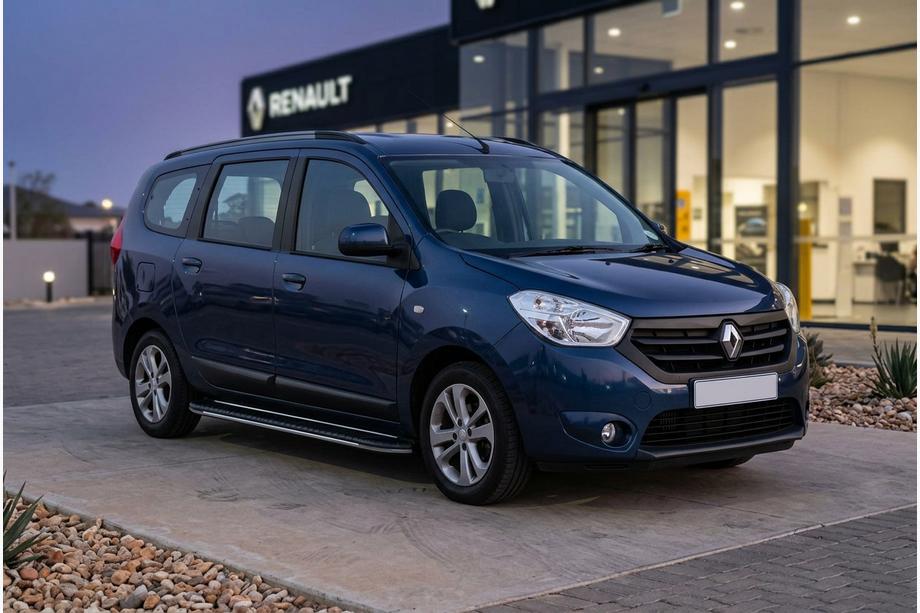 Dacia Lodgy 2012–2022 Bosphorus Grey zijsteps (set van 2, aluminium) Image