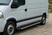 Opel Movano 2004–2010 Side steps Maya V1 (2 stuks, aluminium) foto 1