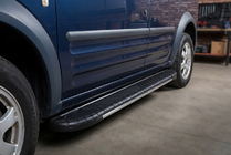 Ford Connect 2002–2006 Bosphorus Grey zijsteps (set van 2, aluminium) foto 1