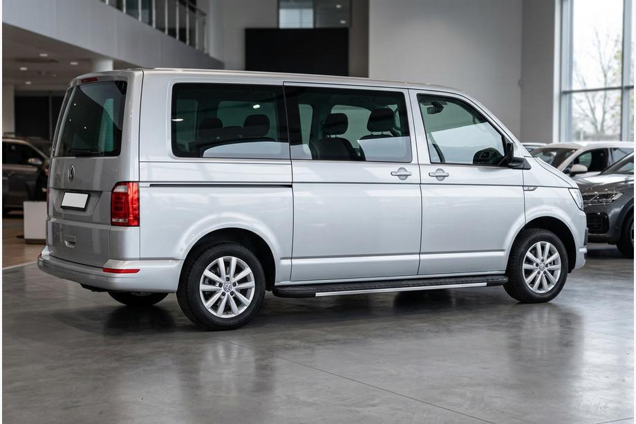 Volkswagen T6 2015–2024 Bosphorus Grey zijsteps (set van 2, aluminium) Korte wielbasis Image