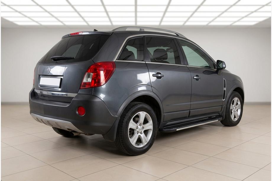 Opel Antara 2006–2017 Side steps Bosphorus Grey (set van 2, aluminium) Image