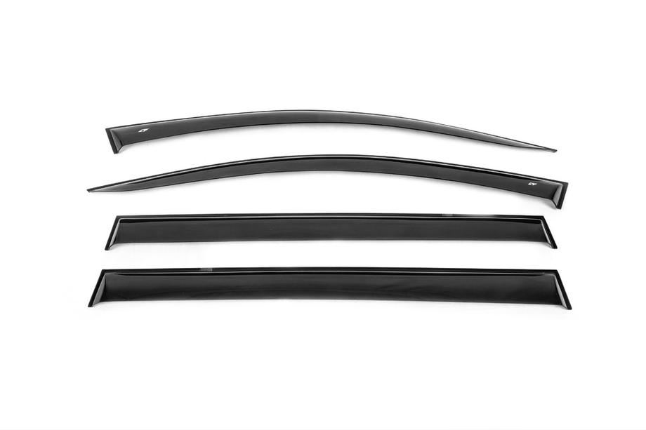 Renault Megane II 2004–2009 Raamwindschermen SW (4 stuks, Cobra) Image