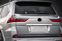 Lexus LX570/450d 2008–2022 Onderste spoiler V1 (2016-2023) Witte kleur foto 2