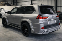 Lexus LX570/450d 2008–2022 Onderste spoiler V1 (2016-2023) Witte kleur foto 4