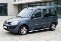 Citroen Berlingo 1996–2008 Tayga V2 side steps (2 stuks, aluminium) foto 1