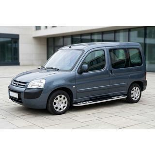 Tayga V2 side steps (2 stuks, aluminium) Citroen Berlingo 1996–2008 foto 1