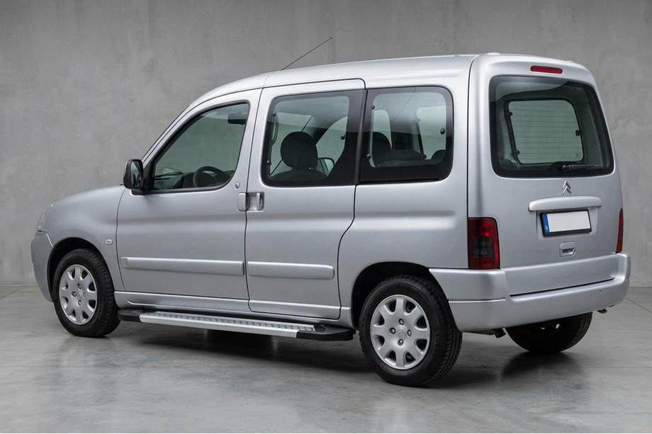 Citroen Berlingo 1996–2008 Side steps New Vision Grey (2 stuks, aluminium) Image