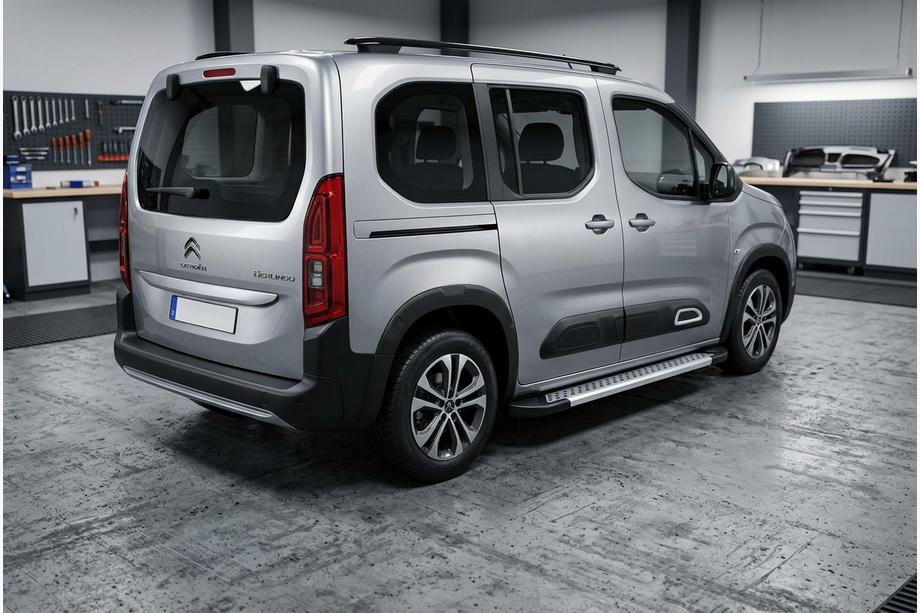 Citroen Berlingo/Multispace 2018– Side steps New Vision Grey (2 stuks, aluminium) Image