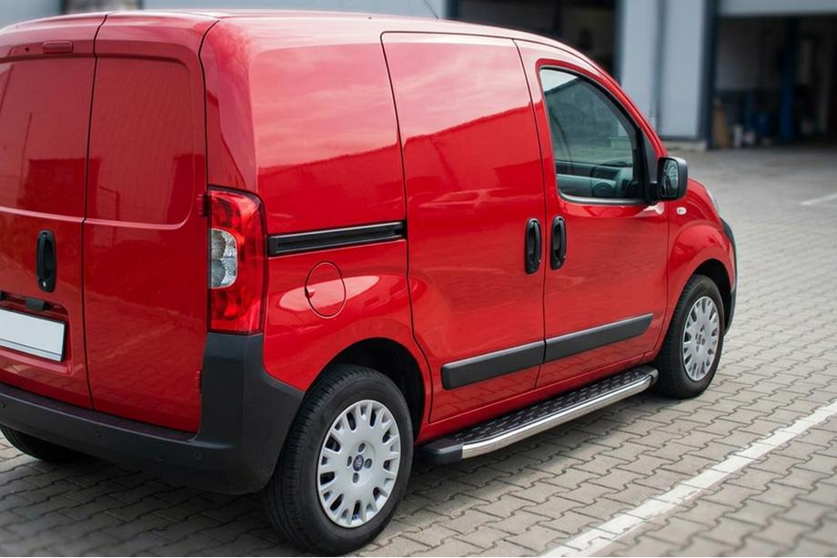 Citroen Nemo 2007–2017 BlackLine zijsteps (2 stuks, aluminium) Image