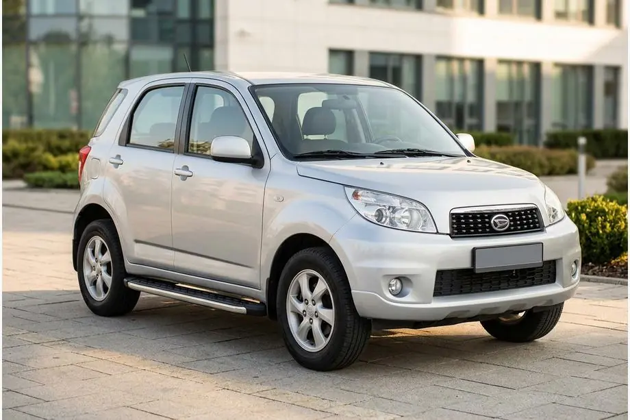 Daihatsu Terios 2006–2017 BlackLine zijsteps (2 stuks, aluminium) Image