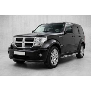 Tayga V2 side steps (2 stuks, aluminium) Dodge Nitro 2006–2011 foto 1