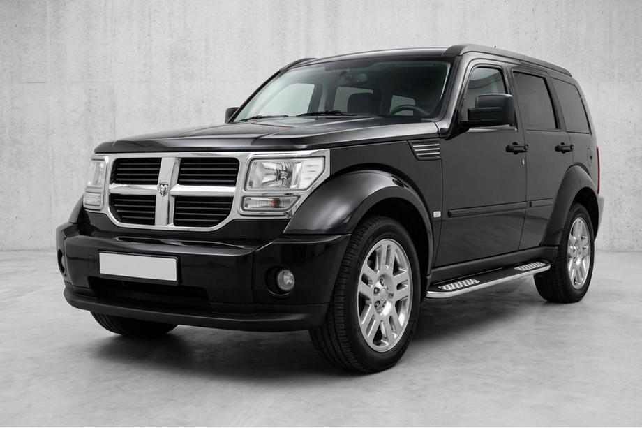 Dodge Nitro 2006–2011 Tayga V2 side steps (2 stuks, aluminium) Image