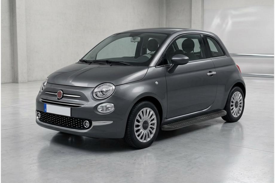 Fiat 500/500L 2013–2022 Side steps Tayga Black (2 stuks, aluminium) Image