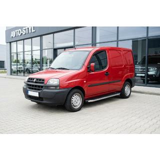 BlackLine zijsteps (2 stuks, aluminium) Fiat Doblo I 2001–2005 foto 1