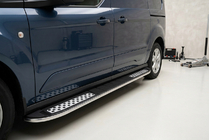 Ford Connect 2014–2021 Tayga V2 side steps (2 stuks, aluminium) foto 1