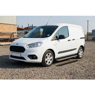 BlackLine zijsteps (2 stuks, aluminium) Ford Courier 2014–2023 foto 1