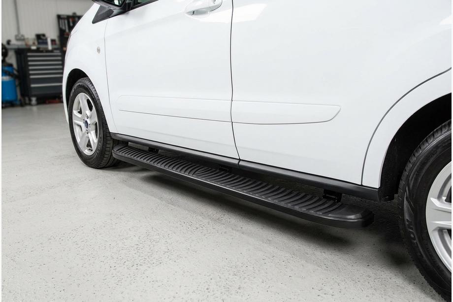 Ford Courier 2014–2023 Side steps Tayga Black (2 stuks, aluminium) Image