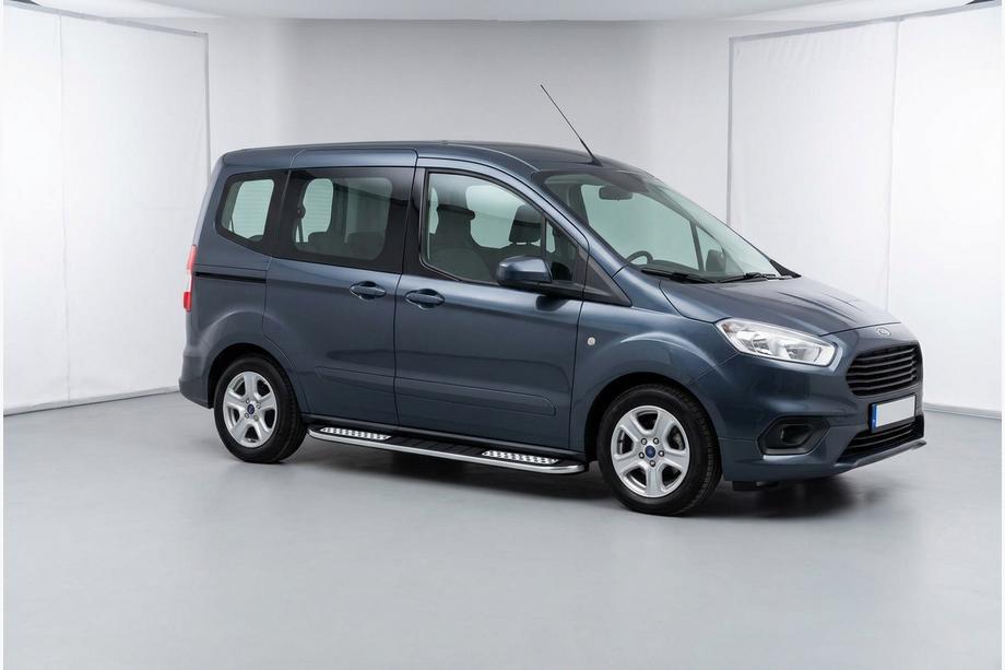 Ford Courier 2014–2023 Tayga V2 side steps (2 stuks, aluminium) Image