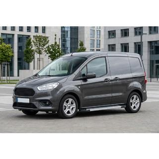 Side steps New Vision Grey (2 stuks, aluminium) Ford Courier 2014–2023 foto 1