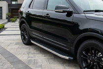 Ford Explorer 2011–2019 BlackLine zijsteps (2 stuks, aluminium) foto 1