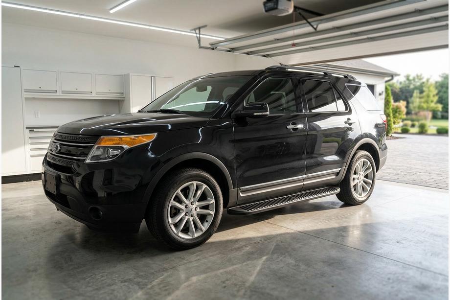 Ford Explorer 2011–2019 Side steps Tayga Black (2 stuks, aluminium) Image