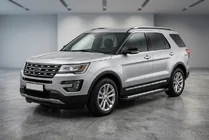 Ford Explorer 2011–2019 Side steps New Vision Black (2 stuks, aluminium) foto 1