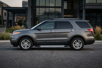 Ford Explorer 2011–2019 Side steps New Vision Grey (2 stuks, aluminium) foto 1
