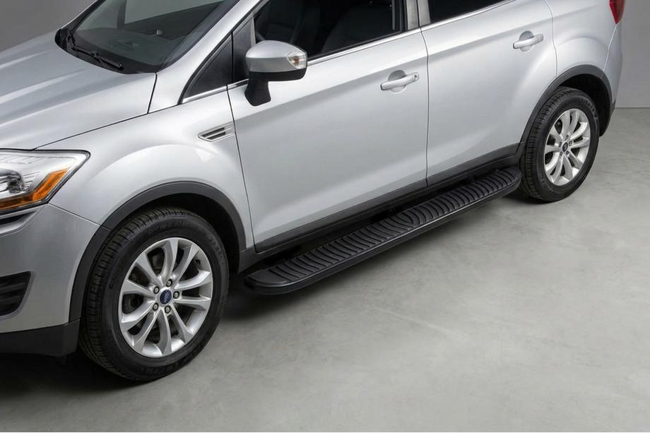 Ford Kuga 2008–2013 Side steps Tayga Black (2 stuks, aluminium) Image